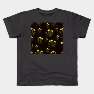 Dandelion Pattern Kids T-Shirt